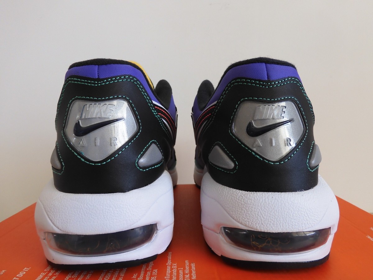 NIKE AIR MAX 2 LIGHT PREMIUM BLACK-PURPLE-GREEN 