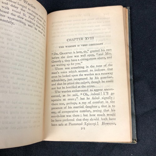 The Warden by Anthony Trollope Hardcover 1902 London William Clowes - Picture 8 of 10