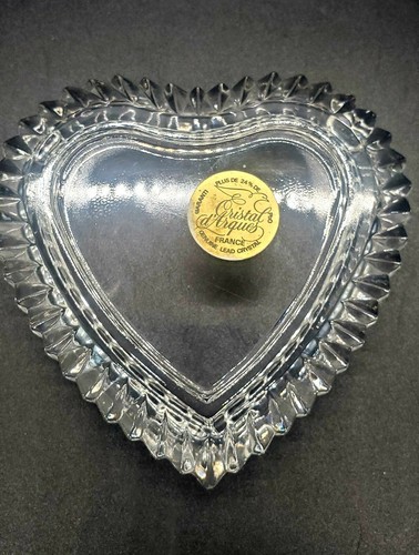 NEW Judith Ripka Home Heart Crystal Trinket Box in box - Picture 3 of 7
