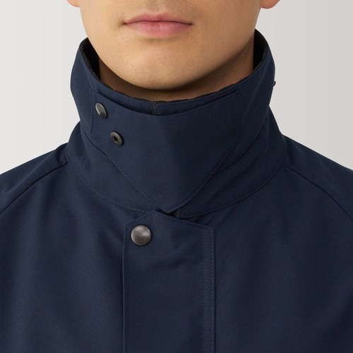 Chaqueta de cuello de pana resistente al agua MUJI para hombre azul marino oscuro FedEx - Imagen 7 de 12