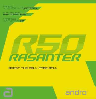 Tischtennis Gummi: Andro Rasanter R50