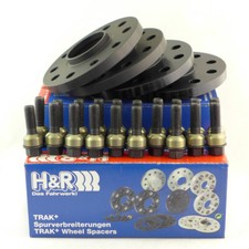 H&R Spurverbreiterung 28/46mm schwarz für Porsche 981 982 986 987 991 996 997