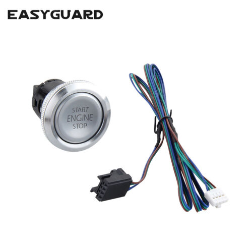 Repuesto EASYGUARD botón de inicio pulsador estilo P3 para ec002 serie pke alarma coche - Imagen 1 de 6
