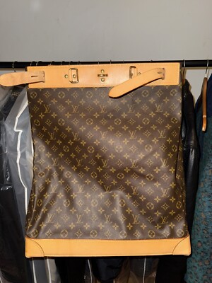 Auth Vintage Louis Vuitton Monogram Steamer Bag 45