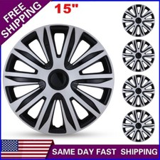 15 Set Of 4 Wheel Covers Snap On Hub Caps Fit R15 Tire Steel Rim Hubcaps Kits 15 Set Of 4 Wheel Covers Snap On Hub Caps Fit R15 Tire Steel Rim Hubcaps Kits