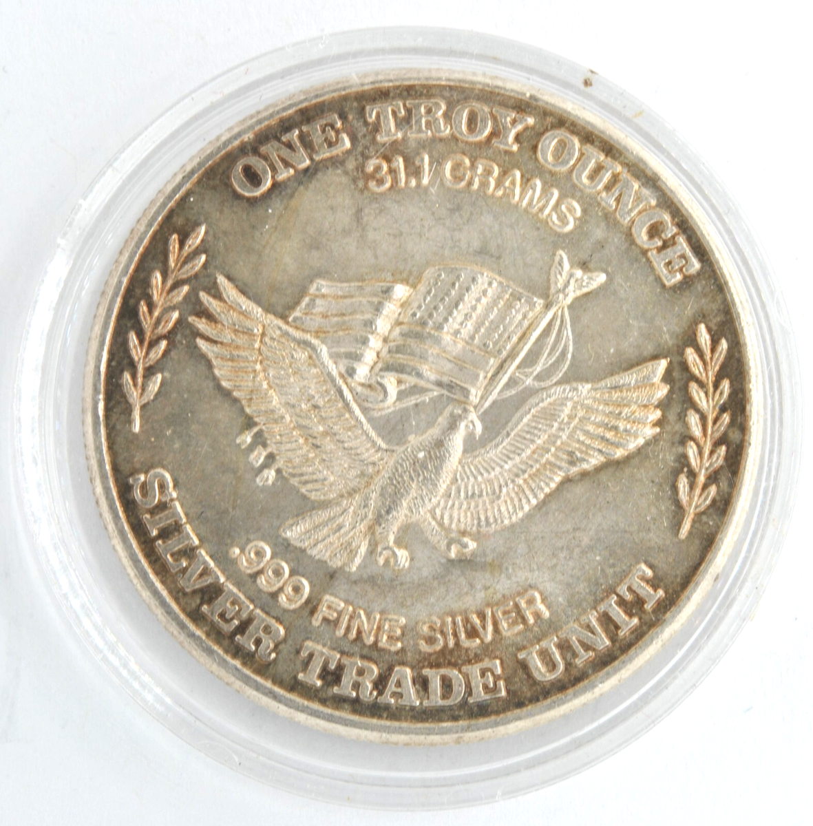 US Assay Office San Francisco 1981 1 Troy Ounce Silver Trade Unit