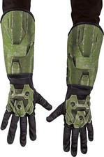 Master Chief Infinite Gloves Halo Fancy Dress Halloween Child Costume Accessory