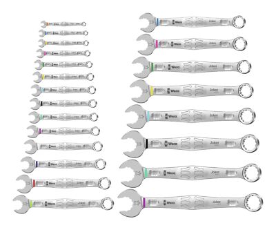 Wera Ringmaulschlüssel-Satz Joker 5,5-32 mm 22-teilig im Karton - 5020232001
