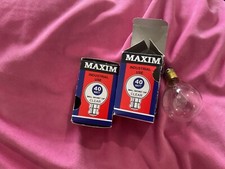 2 b15 40w clear small bayonet bulbs