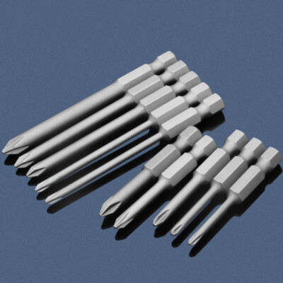 1.6~6mm* 50/75mm Electric Screwdriver Phillips Bit Extended Bit PH00/PH0/PH1/PH2