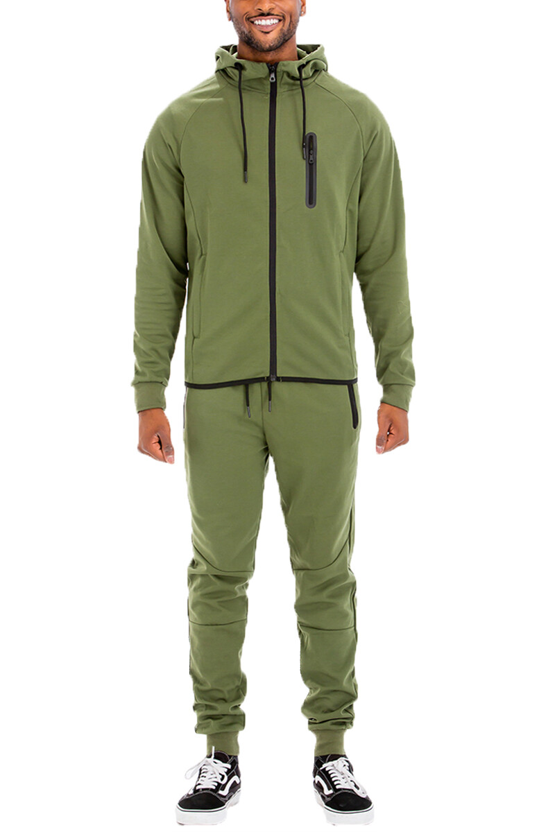 Men's Tracksuit Set – Tech Fleece Track Suit Hooded Jacket and