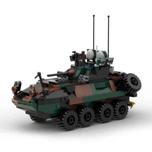 ZITIANYOUBUILD LAV-25 Infantry Fighting Vehicle Model 476 Bricks MOC Build Gift