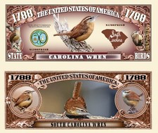 OUR SOUTH CAROLINA WREN NOVELTY NOTES (25 EA)