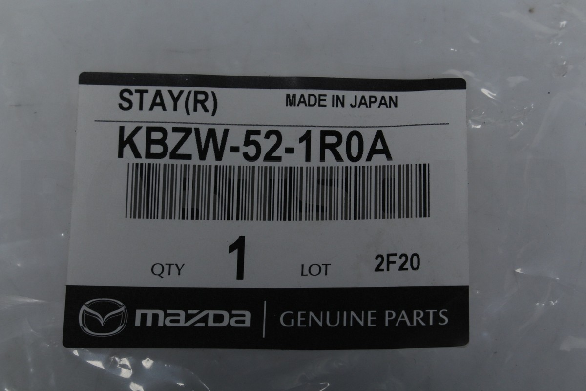 KBZW521R0A Genuine Mazda STAY(R),FENDER KBZW-52-1R0A | eBay