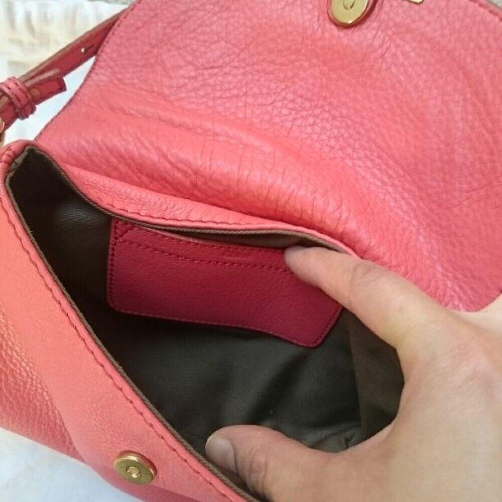 Marcie Pochette Leather Crossbody Bag
