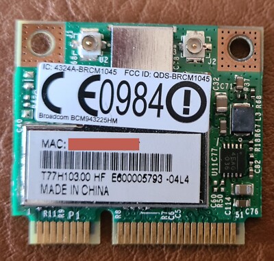 Original Wlan Adapter Broadcom BCM943225HM