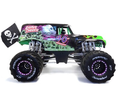 RARE PRIMAL RC 1/5 Scale COLLECTOR S Grave Digger  Monster Truck RTR V3