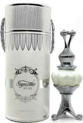 Afnan Supreme Musk Concentrated Perfume Oil for Unisex Long Lasting - 20 ML