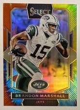 2016 Panini Select Field Level Brandon Marshall Tie Dye Prizm Refractor #/25 SSP