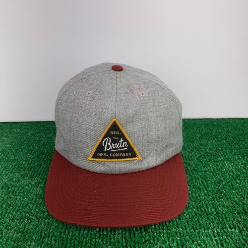 Brixton MFG Co Snapback cap Maroon 