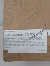 3 Pack Q2612A Black for HP 12A Toner Cartridge LaserJet 1020 1018 1015 1010 1012