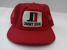 Vintage 1980's Jimmy Dean Classic Logo Snapback Hat Men OSFA USA Made