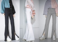 1/4 1/3 Uncle ID BJ Clothes Doll Outfit Slit Elastic Bell-bottom Trousers Pants