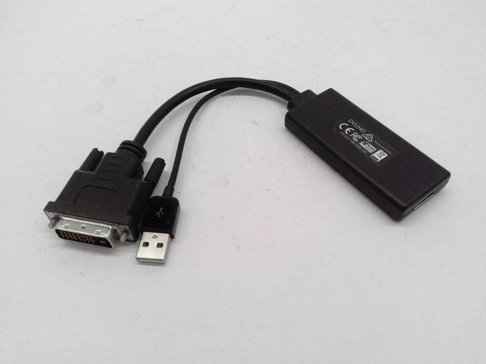 StarTech DVI2HD DVI-D Male to HDMI Adapter with USB Audio - Image 4 of 4