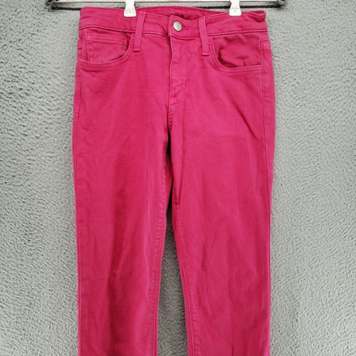 Joe's Jeans Womens Size 25 Pants Straight Ankle Pink Denim Jean - Picture 2 of 15