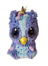 HATCHIMALS UNIKEET PURPLE OWL UNICORN 6.5 T 4.5 W