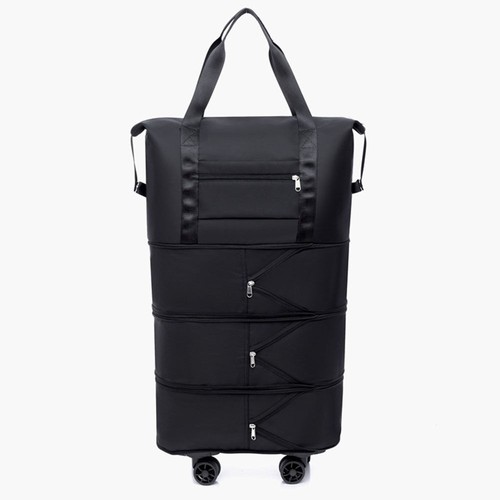 Foldable Travel Duffle Bag Expandable Luggage Shoulder Bags - Picture 7 of 18