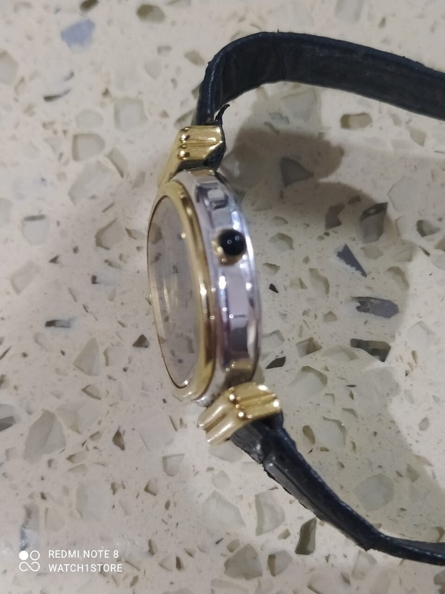 Seiko 2320-6040 Connoisseur Ladies Black Dial Watch Used | eBay