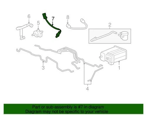 Sensor de oxígeno térmico genuino GM 2009-2017 Chevrolet GMC Buick Cadillac 12634061 Foto 4 de 4