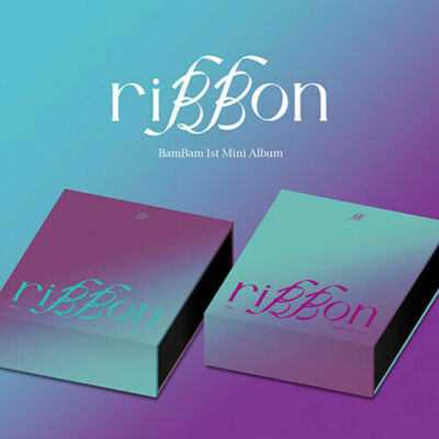 BAMBAM RIBBON 1st Mini Album 2 Ver SET 2CD+2 Photo Book+14 Card+2Sticker+2Poster