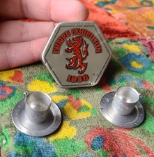 VTG Glasgow Scotland EMPIRE EXHIBITION 1938 Miniature Tea Set w/Box (Lid Only)