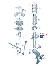 New SKODA SUPERB MK3 Front Shock Absorber 3Q0413031BH NO IMPORT DUTIES TO 🇺🇸