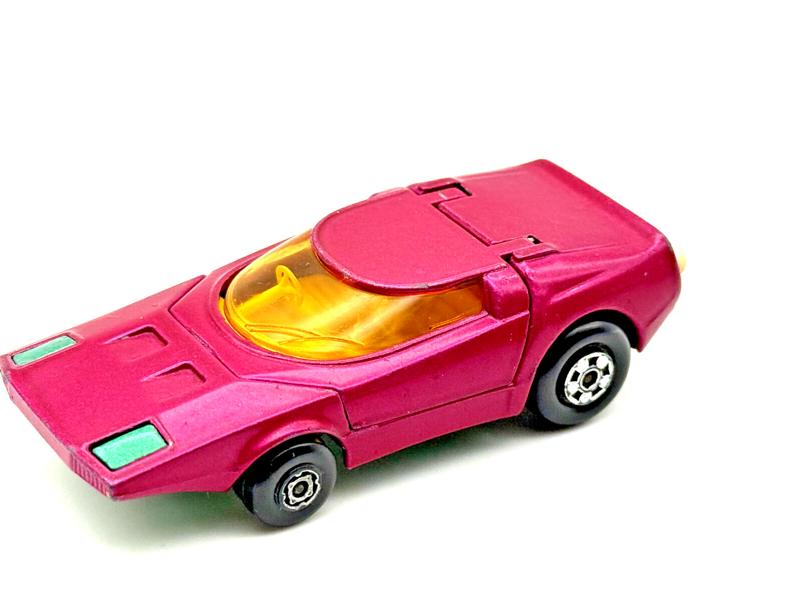 Matchbox Superfast Lesney MB39-A 1973b Clipper Rolamatics N/M in PVC Display
