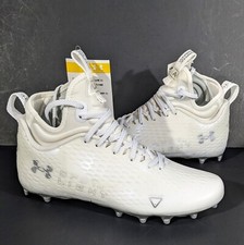 Under Armour UA Spotlight Lux MC 2.0 Mens Football Cleats White Size 9