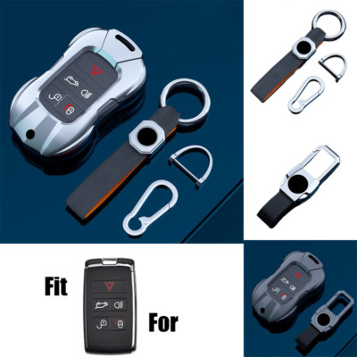 Zinc Alloy Car Key Fob Case Cover For Land Rover Discovery Range Rover Evoque