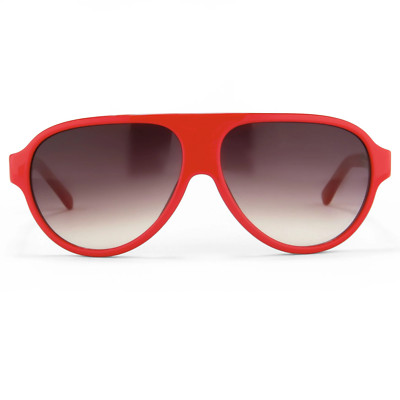 Prabal Gurung Sonnenbrille rot und grau