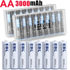 EBL AA 3000mAh Lithium Batteries,Double A Non-rechargeable Long Lasting  Lot