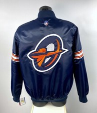 Orlando Apollos Starter Snap Down Jacket BLUE/ORANGE Defunct AAF Football LARGE
