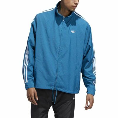 adidas / ジャケット/5/ポリエステル/BLU/無地 ED6269] Mens Adidas Originals Grid Wind Jacket | eBay