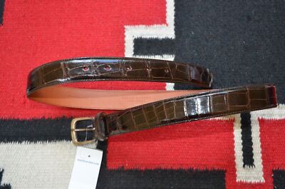Ralph Lauren Purple Label Alligator Belt Made in Italy Ralph Lauren Collection Purple Label Made in Italy Alligator  main image 3