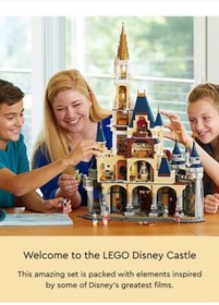 Lego Walt Disney Cinderella Castle 71040 Mickey Minnie Donald Daisy & Tinkerbell