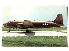 USAF C-54 "SKYMASTER" Plane Postcard 1893