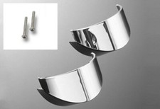 KAWASAKI EN 500 VULCAN Chrome Indicator Visors/Peaks (PAIR): M051664