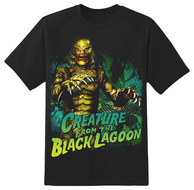 Rock Rebel Creature From The Black Lagoon Creature Standing T-Shirt S-2XL NEW