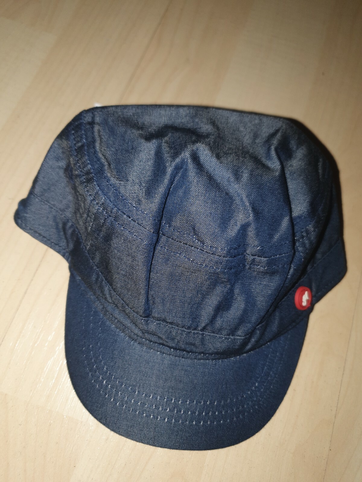 Baby Boys Baker Cap blue denim. 0-12 MONTHS.MINOTI BNWT