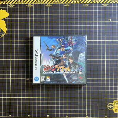 RPG Tsukuru DS+: Create the New World Nintendo DS NDS Japan Import Brand New